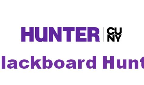 blackboard hunter login|hunter college blackboard.